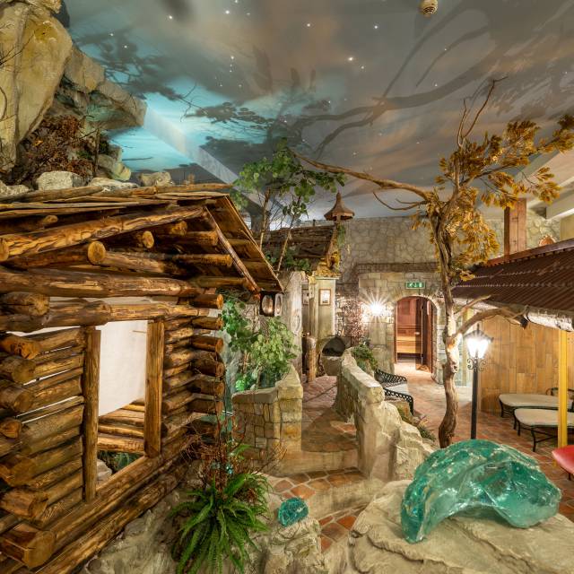Wellnessbereich "Kaiseralm" im Familotel Kaiserhof