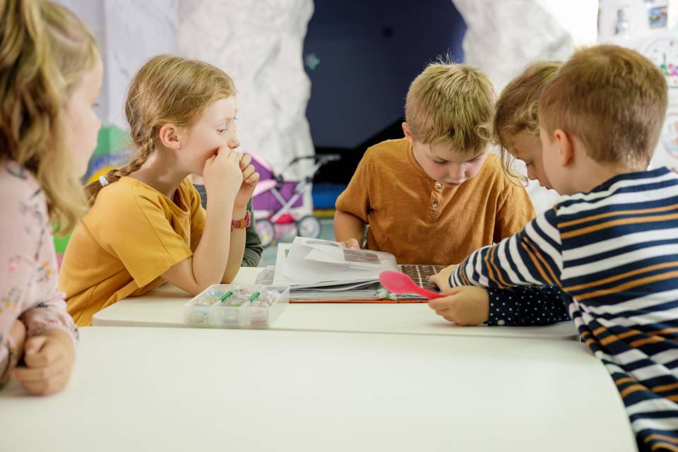 Children Choose Glitter Tattoos