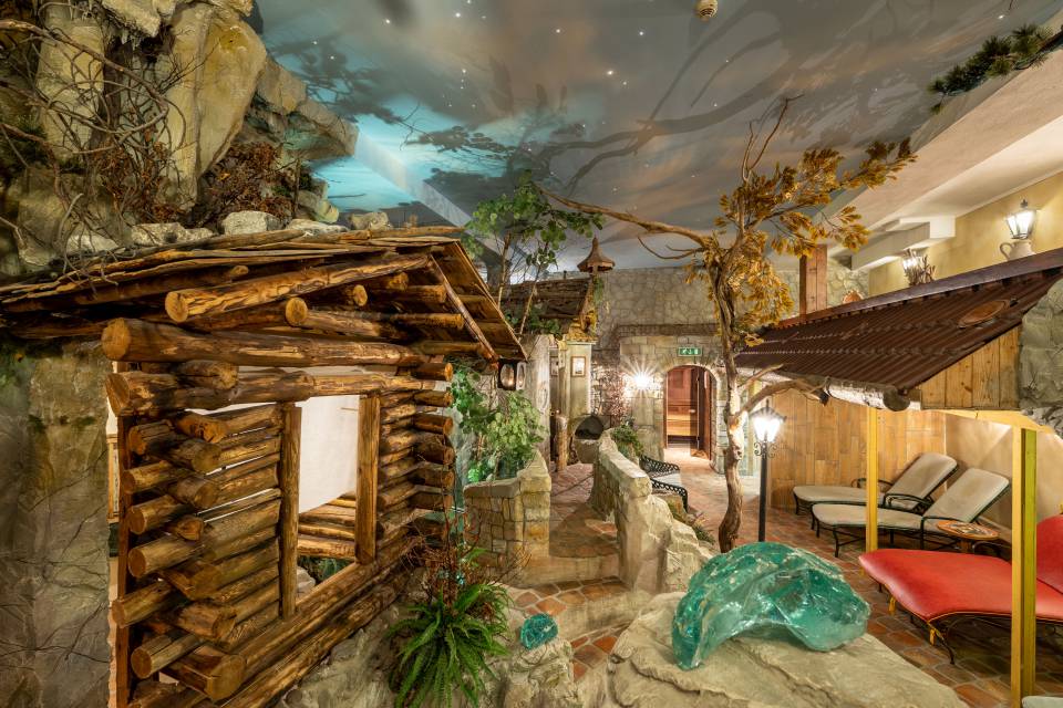 Wellness area "Kaiseralm" im Familotel Kaiserhof