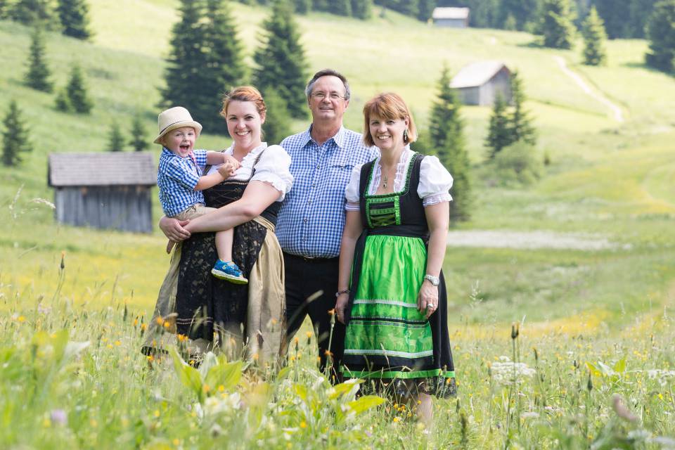 Gastgeberfamilie Familie Kuppelhuber-Angerer des Familotel Kaiserhof in Tirol