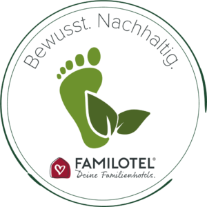 Logo Bewusst. Nachhaltig. Familotel