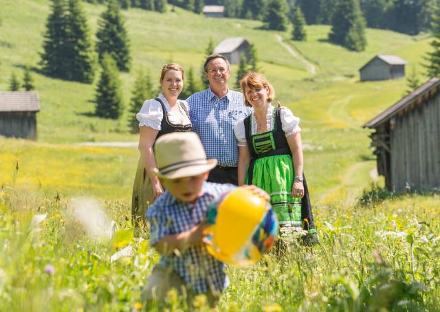 Gastgeberfamilie Familie Kuppelhuber-Angerer des Familotel Kaiserhof in Tirol