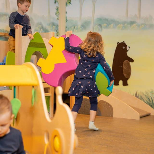 Indoor-Spielplatz im Familotel Kaiserhof in Berwang