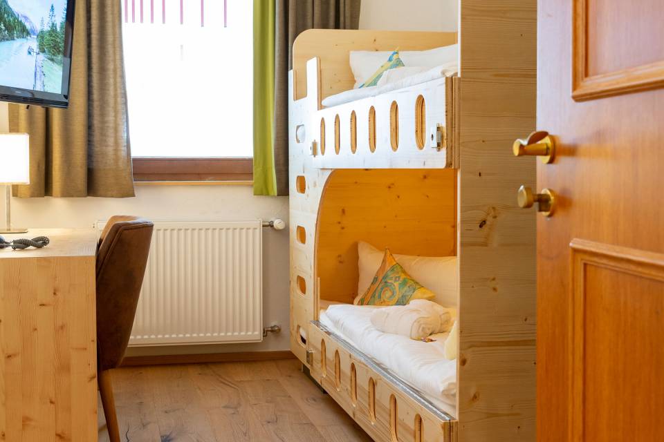 Children's Bunk Bed at Familotel Kaiserhof in Tyrol