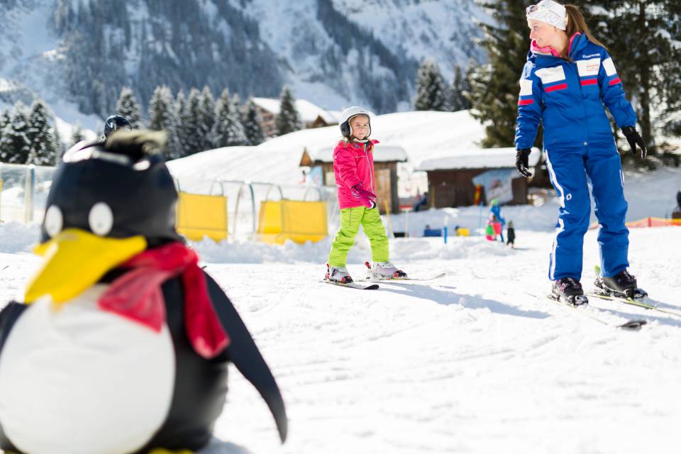 Kinderskischule in Berwang, Tirol