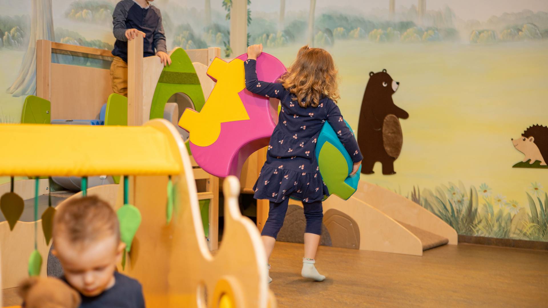 Indoor-Spielplatz im Familotel Kaiserhof in Berwang